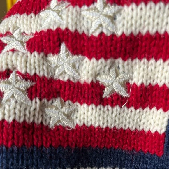 American flag warm kids hat - Picture 4 of 4